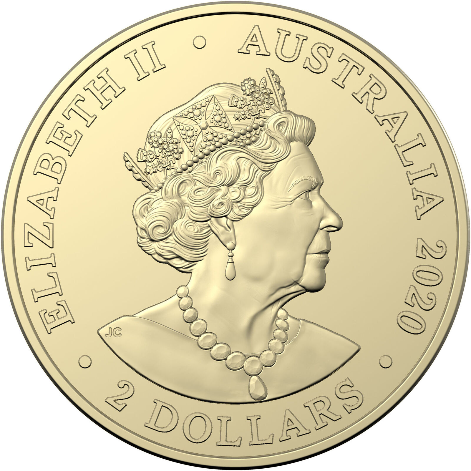 2020 $2 Coloured Circulated Coin - Brave Australia's ...
