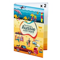 2019 $1 The Great Aussie Coin Hunt Folder (no coins) x 2
