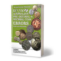 Renniks Australian Pre-Decimal & Decimal Coin Errors 1st Edition 2020 - Softcover