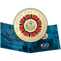 2019 Repatriation $2 C mintmark coin (unfolded)