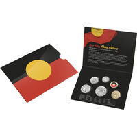 2021 Six Coin Uncirculated Year Set 50th Anniversary of the Aboriginal Flag 