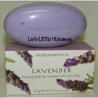Nutrimetics Lavender Purifying Body Bar 125g