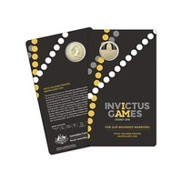 Invictus Games Sydney 2018 $1 coloured frosted uncirculated coin